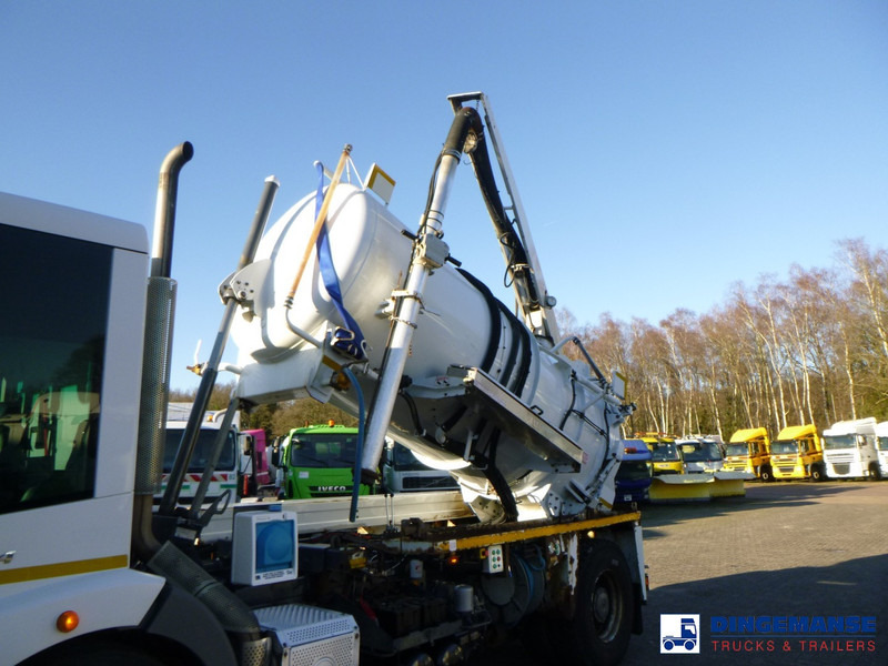 Όχημα εκκένωσης βόθρων Mercedes-Benz Econic 1824 4x2 Whale vacuum tank 8.1 m3: φωτογραφία 16