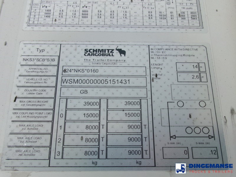 Επικαθήμενο ψυγείο Schmitz Cargobull Frigo trailer + Carrier Vector 1950 MT: φωτογραφία 17