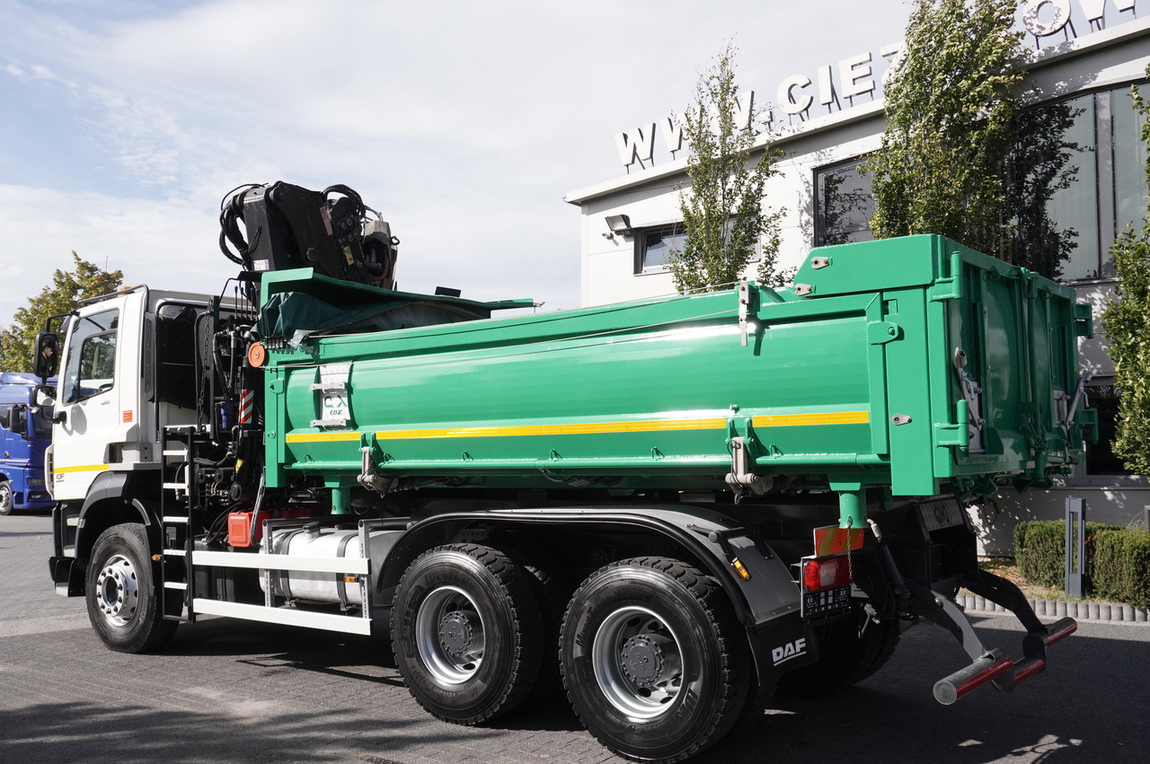 Leasing DAF CF 410 FAT 6×4 tipper / Crane Marchessi M15000Z / Bortmatic DAF CF 410 FAT 6×4 tipper / Crane Marchessi M15000Z / Bortmatic: φωτογραφία 7