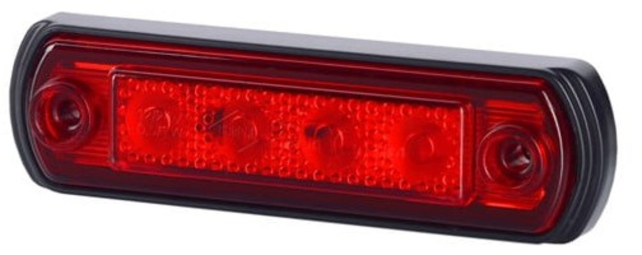 Καινούριο Φωτισμός για Φορτηγό Rear marker light (red) with a rubber pad Rear marker light (red) with a rubber pad: φωτογραφία 1