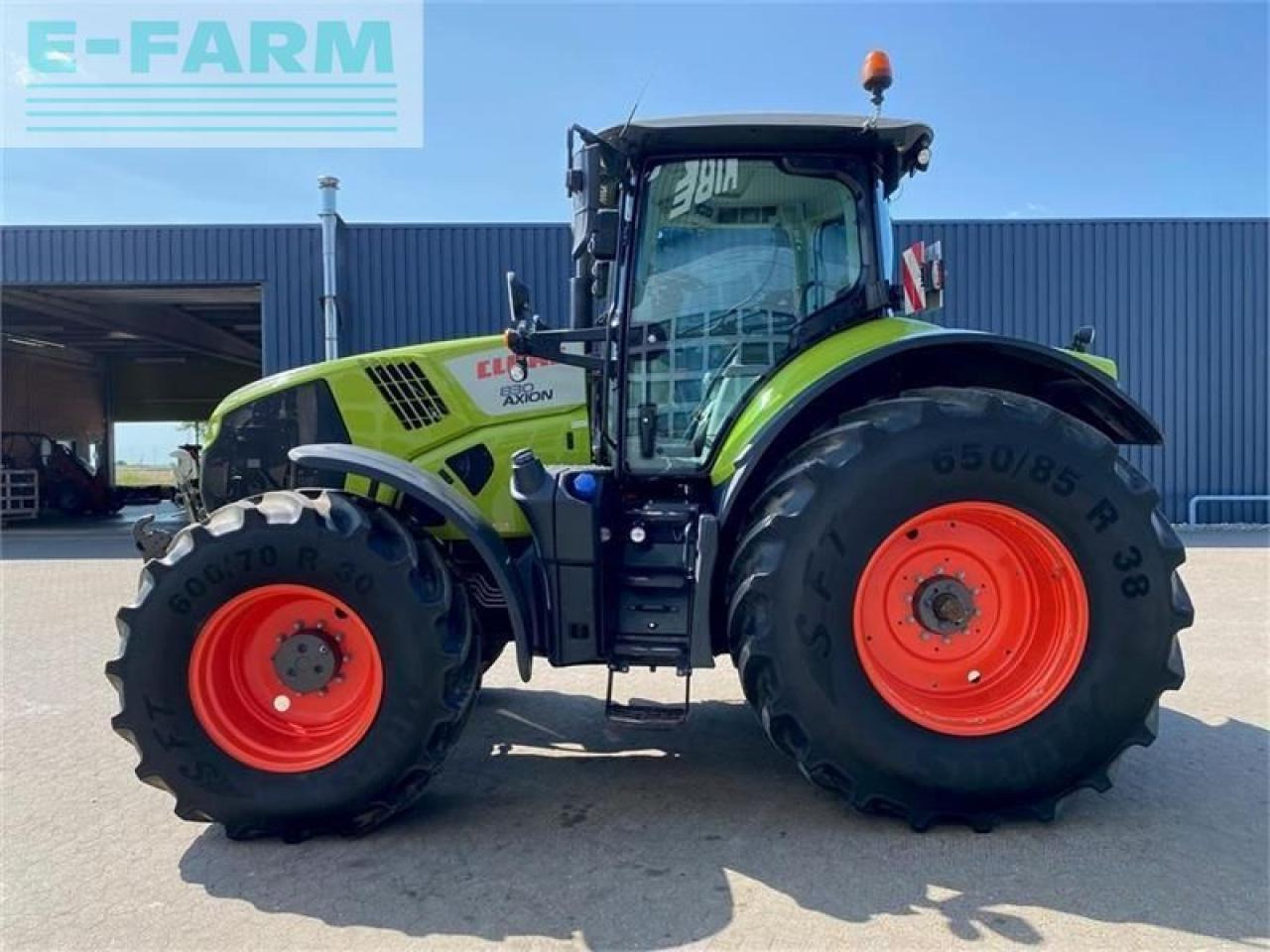 Τρακτέρ CLAAS axion 830 cis + med front pto: φωτογραφία 7