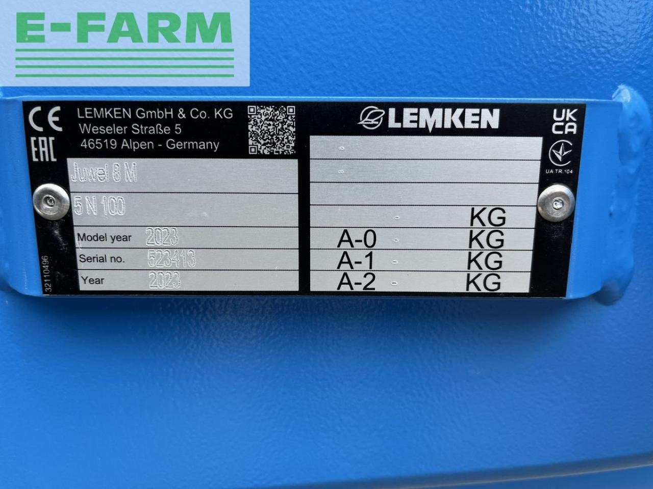 Άροτρο Lemken juwel 8m 5-schar pflug: φωτογραφία 10