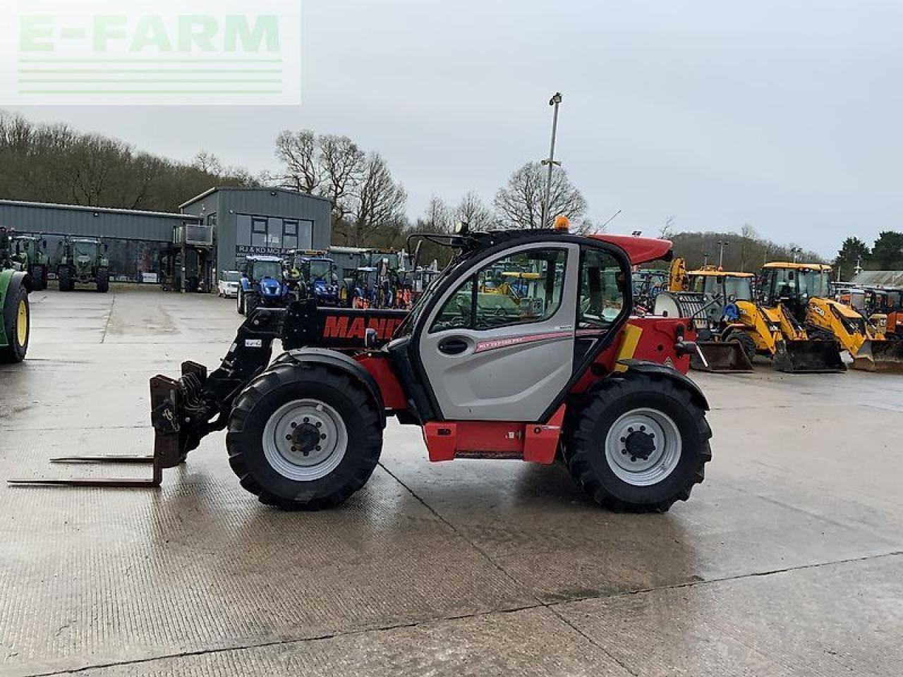 Τηλεσκοπικός φορτωτής Manitou mlt737-130 ps+ elite telehandler (st21182): φωτογραφία 6