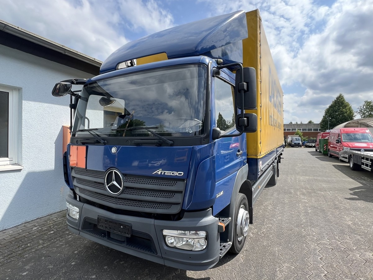 Φορτηγό μουσαμάς MERCEDES-BENZ Atego 1224 L Pritsche 7.25m Plane LBW AHK: φωτογραφία 15