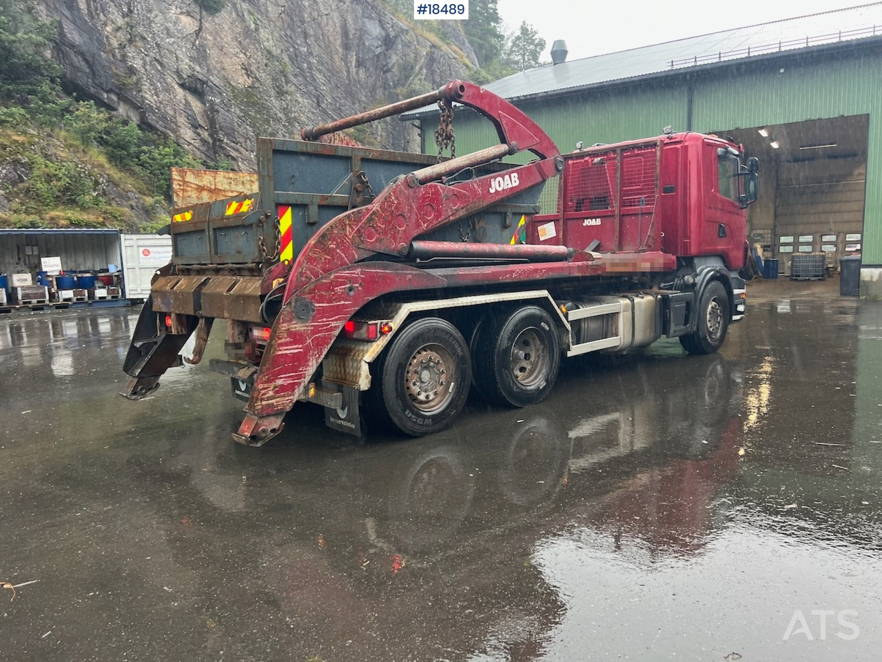 Φορτηγό καδοφόρος φορτωτής Scania R480: φωτογραφία 6