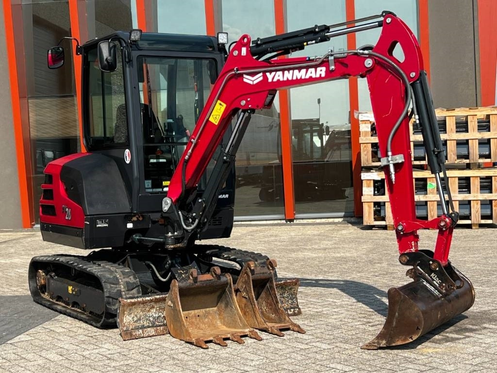 Μίνι εκσκαφέας Yanmar SV26, quick bucket release, 294 hours, 2022!: φωτογραφία 8